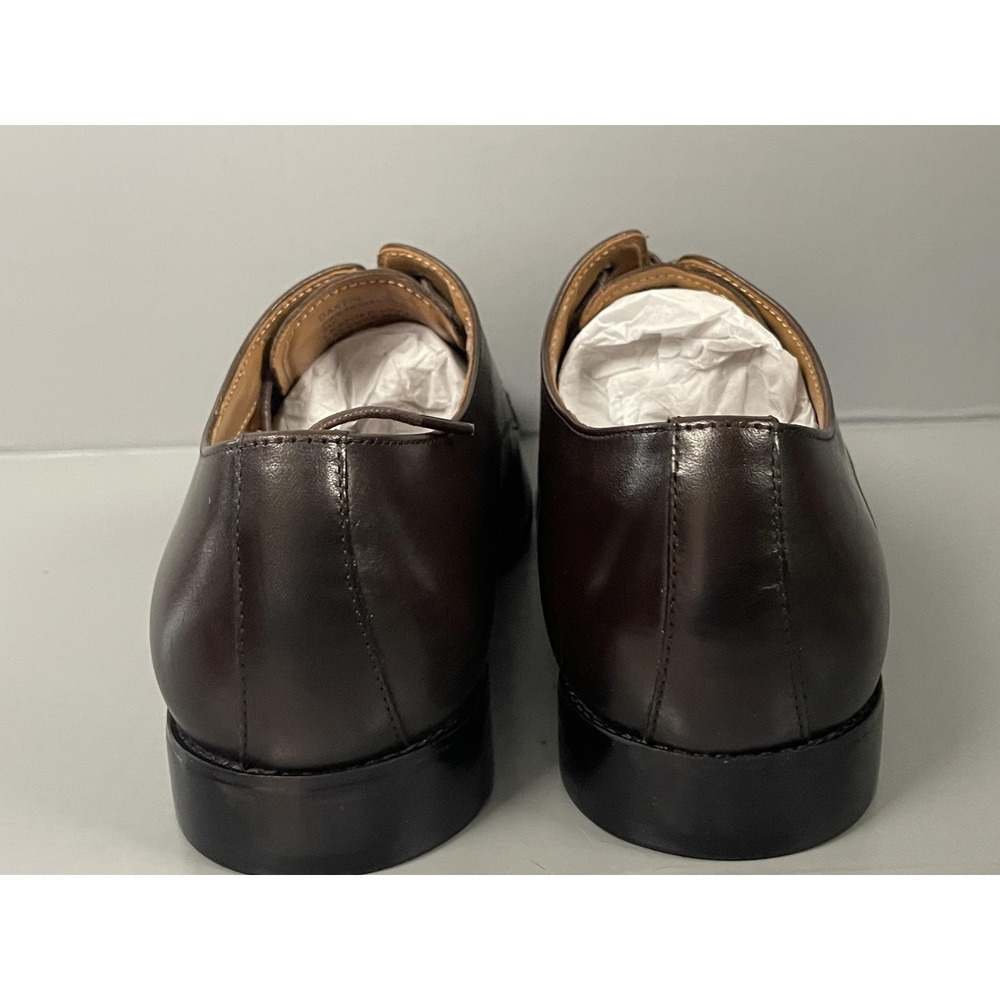 Steve Madden Daxtin Shoes Mens Size 9 Brown Leather Derby Dress Formal - Picture 6 of 10